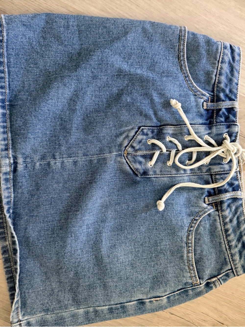 Pacsun Lace-Up Mini Skirt